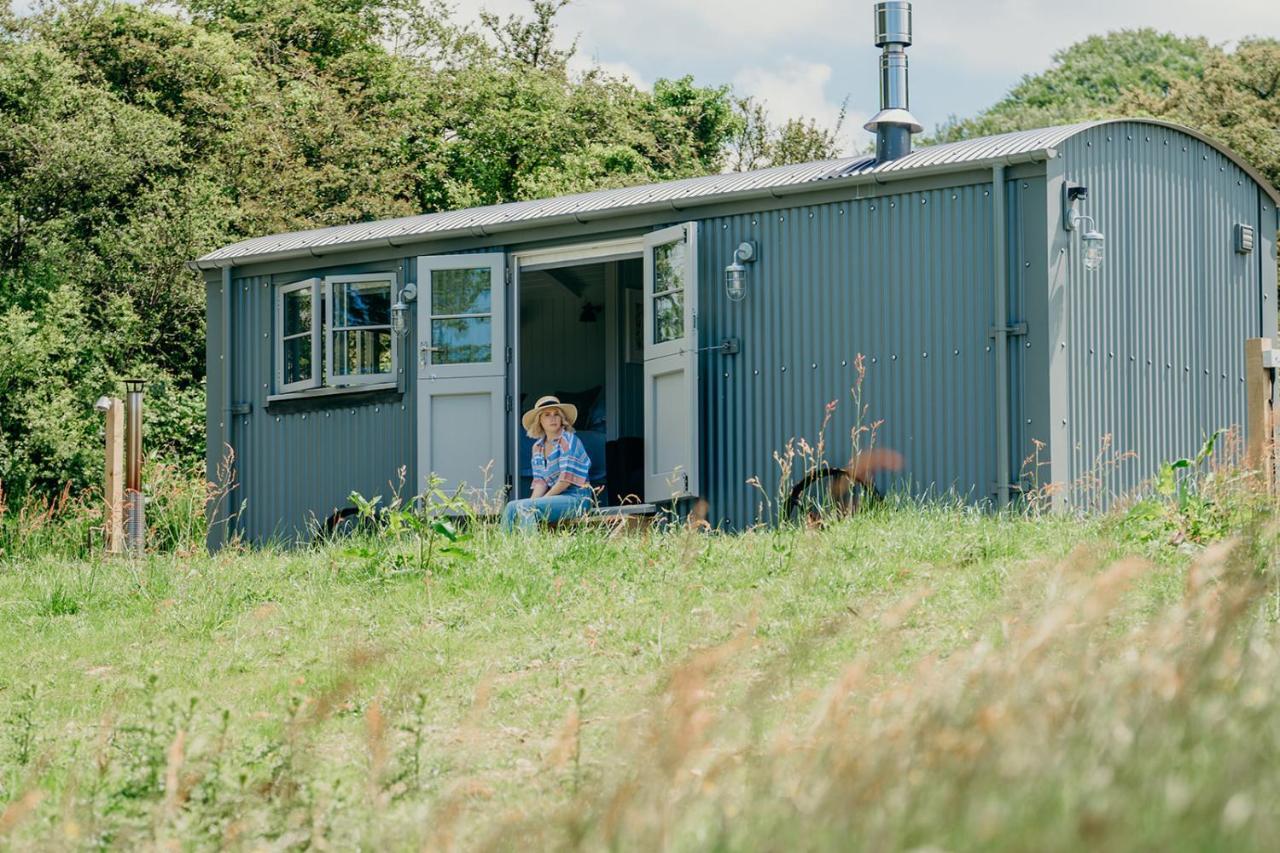 Blatchford Briar - Award Winning Private Shephards Huts With Their Own Secluded Hot Tubs Milton Abbot Exteriér fotografie